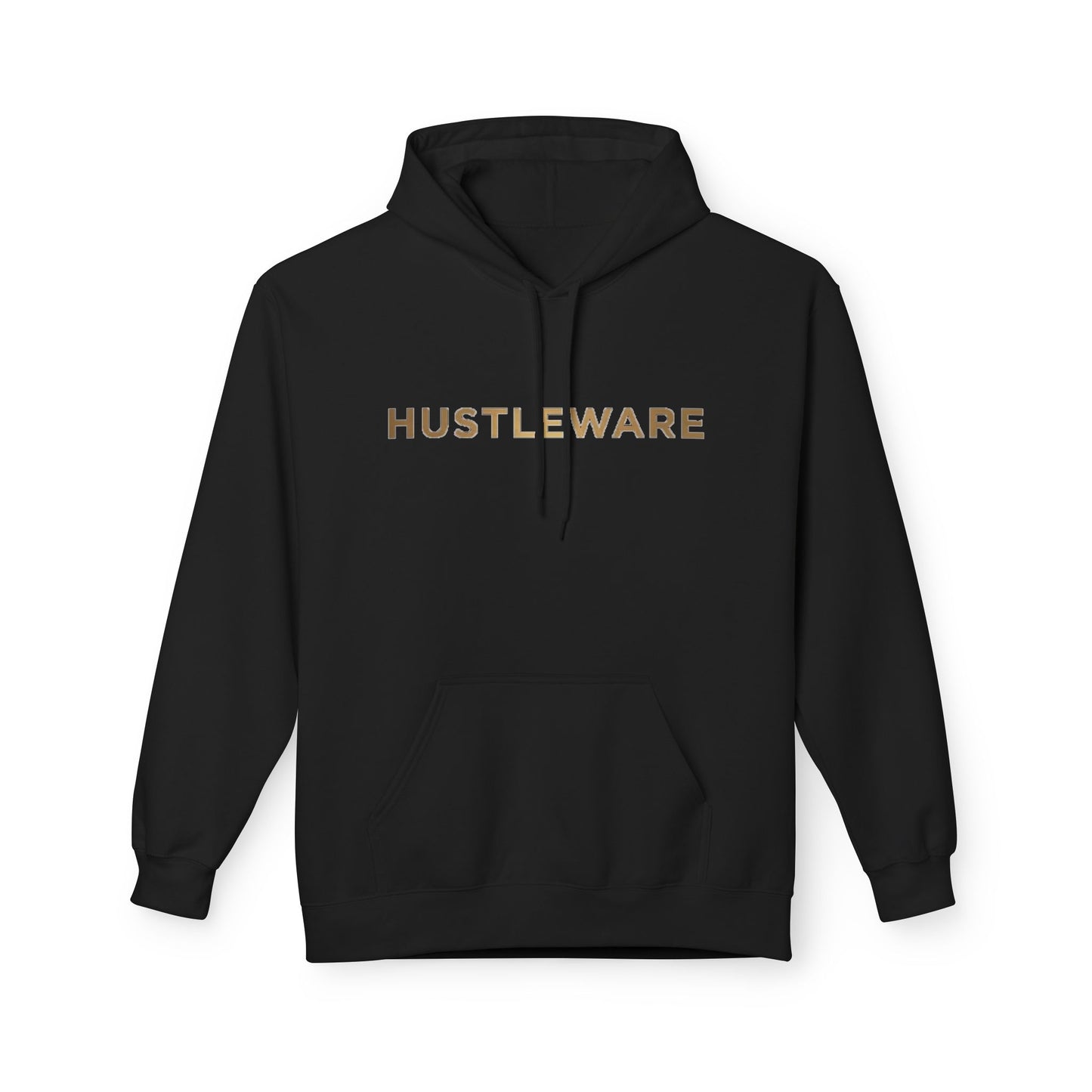 Hoodie — HUSTLEWARE Gold Crest Logo Hooded Sweatshirt